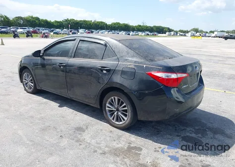 2015 Toyota Corolla Le Plus z USA, uszkodzony, nr VIN 5YFBURHE6FP341919